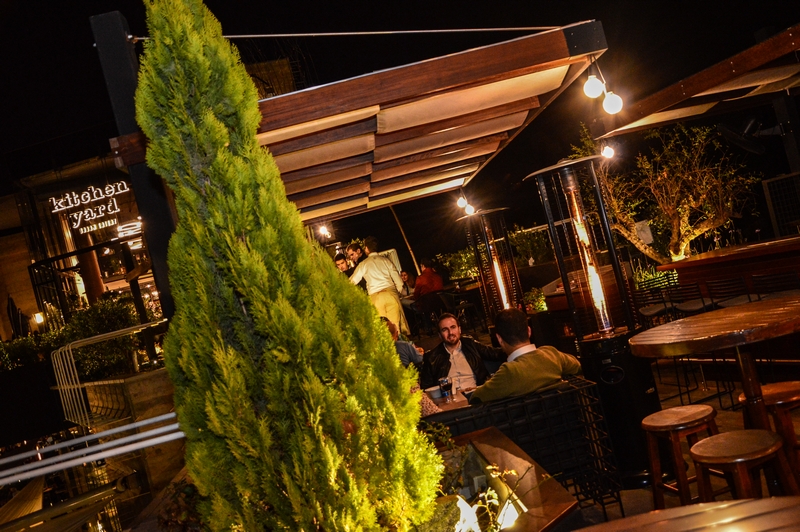 Kitchen Yard on Saturday Night